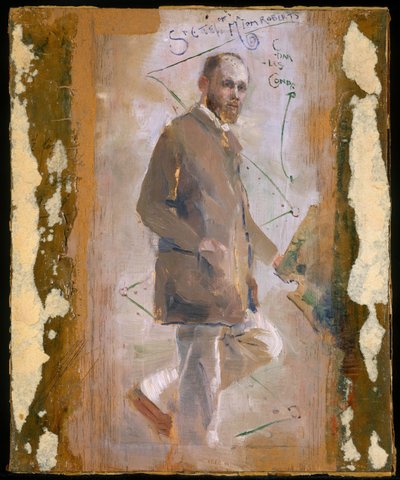 Un impressionista (Tom Roberts) da Charles Edward Conder